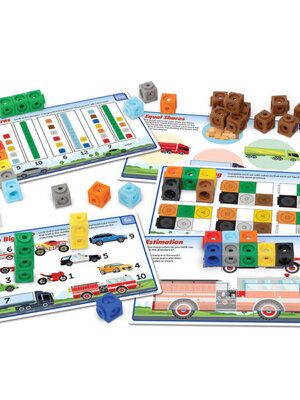 ชุดลูกบาศก์ยานพาหนะ พัฒนาทักษะ STEM สำหรับ เด็ก,ของเล่นเสริมพัฒนาการ, ของเล่น, สื่อการสอน , พร้อมส่ง