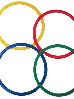 ชุดห่วงคละสี 4 ห่วง ขนาด 60 ซม., ของเล่นเสริมพัฒนาการ, ของเล่น , สื่อการสอน ,ของเล่นเด็กอนุบาล พร้อมส่ง