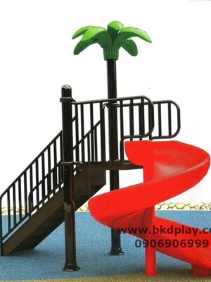 สไลเดอร์เดี่ยว140 เครื่องเล่นสนามเหล็ก เครื่องเล่นสนามกลางแจ้ง ของเล่น สั่งทำ 10-20 วัน