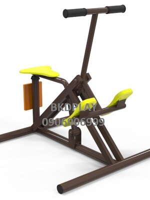 บริหารแขน-เข่า-ลดหน้าท้อง (แบบม้าโยก) เครื่องออกกำลังกาย, กลางแจ้ง, ลานกีฬา, อเนกประสงค์, สนามกีฬา