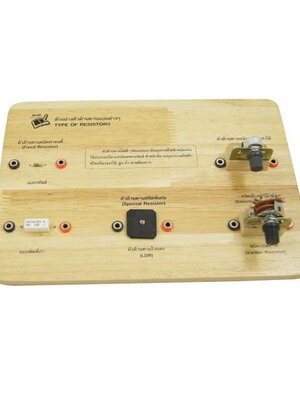 ตัวอย่างตัวต้านทานแบบต่างๆ,สื่อการสอนประถมศึกษา,ของเล่นเสริมพัฒนาการ, ของเล่นเสริมทักษะ,ทดลองวิทยาศาสตร์,พร้อมส่ง