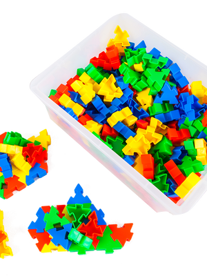 ตัวต่อสามเหลี่ยมสร้างสรรค์ ,ของเล่นเสริมพัฒนาการ, ของเล่น,สื่อการสอนปฐมวัย