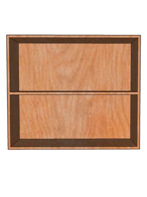 ชั้นจัดเก็บอุปกรณ์ 2 ชั้น ,เฟอร์นิเจอร์เด็กสั่งทำตามสีและขนาดได้ ,ชั้นวางของไม้,ตู้ไม้, ชั้นวางของเด็ก, โรงเรียนอนุบาล, เนอร์สเซอรี่ ขนาด 39 x 104 x 89 ซม.