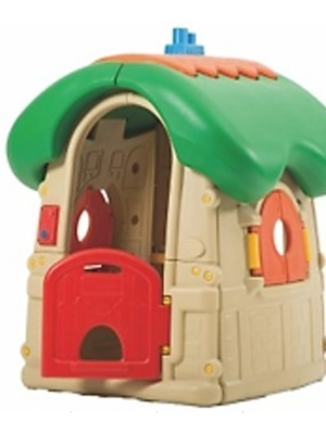 บ้านขนมปัง,หลังคาเขียว ,บ้านเด็ก , ของเล่นเด็ก ,บ้านพลาสติก บ้านของเล่น,ขนาด 110x120x145 ซม.