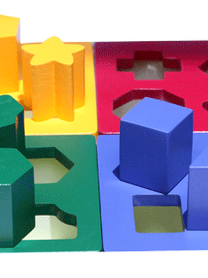 กล่องหยอดบล็อก รูปทรง-สี , ของเล่นไม้, ของเล่นเสริมพัฒนาการ, ของเล่น,สื่อการสอนปฐมวัย