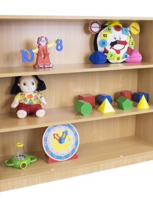 ชั้นวาง 3 ชั้น สีธรรมชาติ, ชั้นวางของ,เฟอร์นิเจอร์ , เฟอร์นิเจอร์ไม้,ราคาโรงงาน,เฟอร์นิเจอร์เด็ก ขนาด 30 x 108 x 90 ซม.