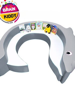 โซฟาโลมาสีเทา ,โซฟาเด็กนุ่มนิ่ม,โต๊ะกิจกรรมเด็ก,เบาะนุ่มนิ่ม หนัง เฟอร์นิเจอร์เด็ก พร้อมส่ง