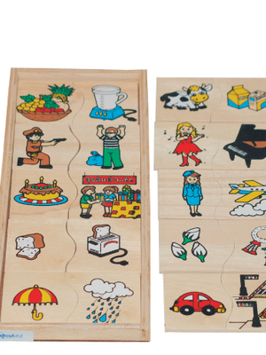 จับคู่ความสัมพันธ์ , ของเล่นไม้, ของเล่นเสริมพัฒนาการ, ของเล่นเด็กอนุบาล, สื่อการสอนเด็กอนุบาล