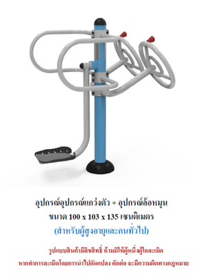 เครื่องออกกำลังกายกลางแจ้ง ชุดแกว่งตัว ล้อหมุน สำหรับผู้สูงอายุและบุคคลทั่วไป เครื่องออกกําลังกายกลางแจ้งเทศบาล, เครื่องออกกําลังกายสาธารณะ ,ราคาโรงงาน