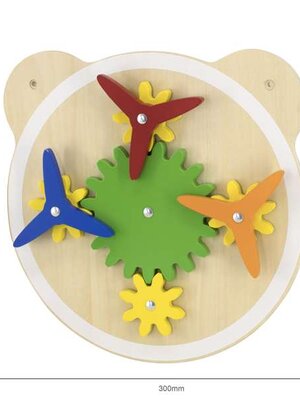 เกมติดผนังชุดหมีกังหันลม,ของเล่นเสริมพัฒนาการ, ของเล่นเด็กอนุบาล, สื่อการสอนเด็กอนุบาลมอนเตสซอรี่ ,montessori, สื่อการสอนประถม