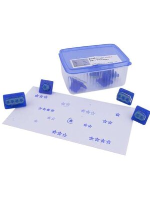 ชุดตรายางดวงดาว 8 ชิ้น, ตรายาง ,ตราปั๊ม ,สื่อการสอน, พร้อมส่ง