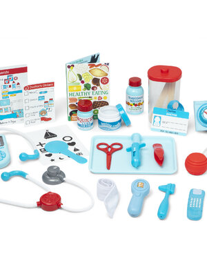 ของเล่นอเมริกา,Get Well Doctor's Kit Play Set ,ชุดอุปกรณ์คุณหมอ, เล่นสวมบทบาท,ของเล่นเสริมพัฒนาการ
