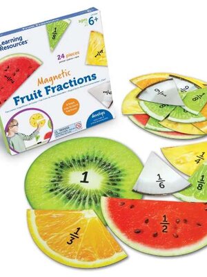 เรียนรู้เศษส่วนจากผลไม้สีสดใส,ของเล่นเสริมพัฒนาการ, ของเล่นเด็กอนุบาล, สื่อการสอนเด็กอนุบาล , คณิตศาสตร์,ของเล่นเด็ก, พร้อมส่ง