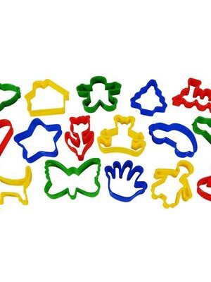 ชุดแม่พิมพ์ทำคุกกี้ เซต 16 ชิ้น ของเล่น, ของเล่นเด็ก, ของเล่นเสริมพัฒนาการ,สื่อ , ของเล่นเด็กอนุบาล พร้อมส่ง