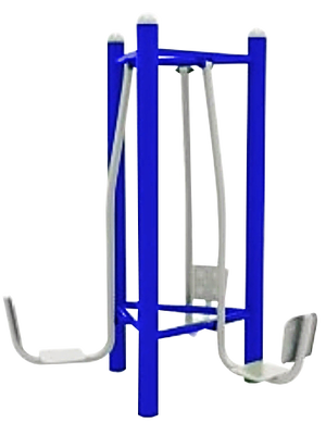 เครื่องออกกำลังกายกลางแจ้ง ชุดบริหารขา เข่า แบบนั่งขาดัน 3 ที่ เครื่องออกกําลังกายกลางแจ้งเทศบาล, เครื่องออกกําลังกายสาธารณะ ,ราคาโรงงาน