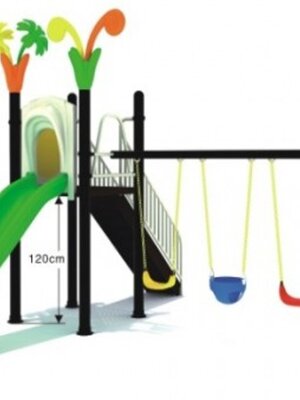 เครื่องเล่นสนามกลางแจ้ง ในร่ม, ชุด กระดานลื่นชิงช้ากลางป่าสไลด์เดอร์ใหญ่ ชิงช้า ,ครุภัณฑ์สนามเด็กเล่น,งบ.สพฐ,โครงการโรงเรียนประชารัฐ, playground,สไลเดอร์,ของเล่นเสริมพัฒนาการ,เครื่องเล่นสนาม, สนามเด็กเล่น