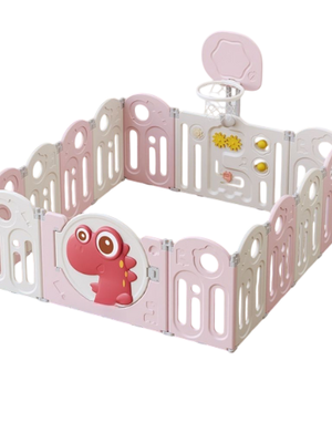 คอกกั้นเด็ก, รั้วกั้นเด็ก, มังกรน่ารัก,แป้นบาส, พับได้ พลาสติก,บ่อบอล สินค้าพร้อมส่ง