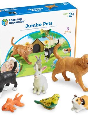 ชุดสัตว์เลี้ยงน่ารัก, ของเล่นเสริมทักษะ,ของเล่นเสริมพัฒนาการเด็ก, สือการสอนครูปฐมวัย, พร้อมส่ง