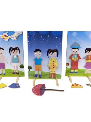 กระดานแม่เหล็ก 3 ฤดูกาลขนาดใหญ่ 18 ชิ้น สื่อการสอนอนุบาล,ปฐมวัย,ของเล่นเสริมพัฒนาการ, ของเล่นเสริมทักษะ