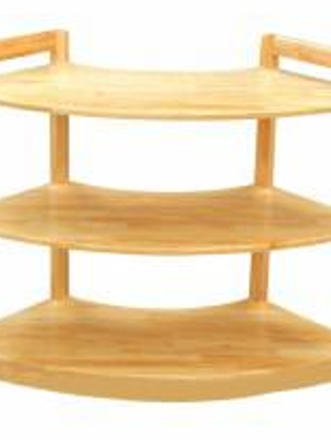 ชั้นไม้แบบโค้ง3ชั้น ,เฟอร์นิเจอร์เด็ก ,ชั้นวางของไม้,ตู้ไม้, ชั้นวางของเด็ก, โรงเรียนอนุบาล, เนอสเซอรี่, ห้องเด็กเล่น, kidszone สินค้าสั่งนำเข้า ขนาด 30x100x80 ซม.