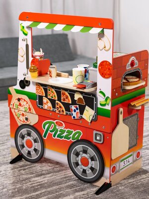 รถฟู๊ดทรัค,รถขายพิซซ่าและไอติม,ร้านค้าจำลอง,ของเล่นบทบาทสมมติ,ของเล่นเสริมพัฒนาการ,สื่อการสอนอนุบาลพร้อมส่ง