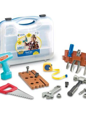 ชุดเครื่องมือก่อสร้างสําหรับช่างตัวน้อย จำนวน 20 ชิ้น ,ของเล่นเสริมทักษะ,ของเล่นเด็ก, สื่อการสอนอนุบาล