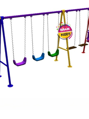 ชิงช้าผสม+ปีนป่ายหน้าผา+เครื่อเล่นสนามเหล็ก เครื่องเล่นสนามกลางแจ้ง ของเล่นสั่งผลิต 10-20 วัน ขนาด 150 x 880 x 200 เซนติเมตร