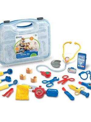 ชุดกระเป๋าคุณหมอแบบพกพา ,เล่นแบบสวมบทบาท, จินตนาการที่สร้างสรรค์ ,ของเล่นเสริมพัฒนาการ, ของเล่น,พร้อมส่ง