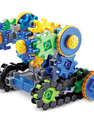 รถเกียร์หลากหลายและเฟืองโซ่ ชุดตัวต่อวิทยาศาสตร์, ตัวต่อฟันเฟืองหมุนได้, สื่อการสอนประถม พร้อมส่ง