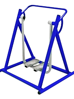 เครื่องออกกำลังกายกลางแจ้ง ชุดบริหารเดินอากาศไร้การกระแทกเดี่ยว ทรงตัว A แบบแกว่ง เครื่องออกกําลังกายกลางแจ้งเทศบาล, เครื่องออกกําลังกายสาธารณะ ,ราคาโรงงาน