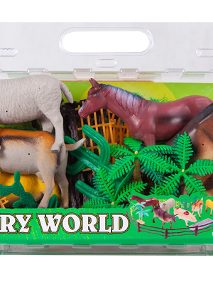 ฟาร์มสัตว์ ชุดใหญ่ ,ของเล่นเสริมพัฒนาการ, ของเล่นเด็กอนุบาล, สื่อการสอนเด็กอนุบาล