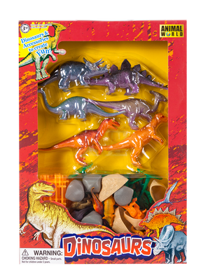 ไดโนเสาร์ รวมของตกแต่ง 40ชิ้น (ชุดเล็ก) ,โมเดลสัตว์ , สัตว์จำลอง สื่อการสอนอนุบาล,ปฐมวัย, ,ของเล่นเสริมพัฒนาการ, ของเล่นเสริมทักษะ