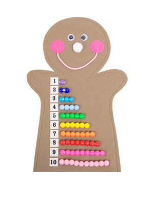 1375 หุ่นมือสอนนับเลข ของเล่นเสริมพัฒนาการ ,ของเล่นเสริมทักษะ,ของเล่นเด็ก, สื่อการสอนอนุบาล