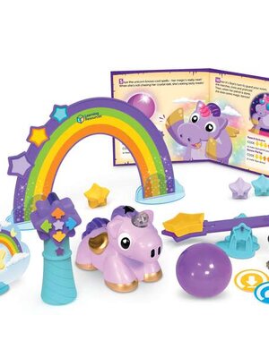 ชุดเรียนรู้โค้ดดิ้งยูนิคอร์นน้อยสกายในดินแดนมหัศจรรย์ coding ,ของเล่นเสริมพัฒนาการ ,ของเล่นเสริมทักษะ,ของเล่นเด็ก, สื่อการสอนอนุบาล