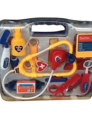 กระเป๋าเครื่องมือหมออย่างดี ของเล่นเสริมพัฒนาการ ,ของเล่นเสริมทักษะ,ของเล่นเด็ก, สื่อการสอนอนุบาล