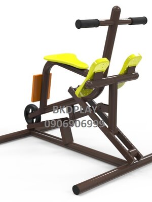 เครื่องออกกำลังกาย กลางแจ้ง ชุดอุปกรณ์ บริหารแขน เข่า ลดหน้าท้อง แบบถีบ ดึงล้อยาง ลานกีฬา อเนกประสงค์ สนามกีฬา