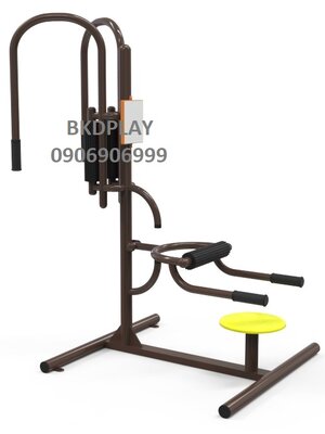 เครื่องออกกำลังกาย นวดหลัง (แบบผสม) เครื่องออกกำลังกาย, กลางแจ้ง, ลานกีฬา, อเนกประสงค์, สนามกีฬา