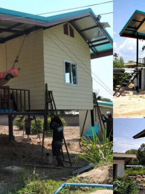 ไอเดียสร้างบ้านน้อยปลายนา ขนาดกะทัดรัด งบ 180000