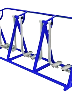 เครื่องออกกำลังกายกลางแจ้ง ชุดบริหารเดินอากาศไร้การกระแทก 3 ชุด ทรงตัว A แบบแกว่ง เครื่องออกกําลังกายกลางแจ้งเทศบาล, เครื่องออกกําลังกายสาธารณะ ,ราคาโรงงาน