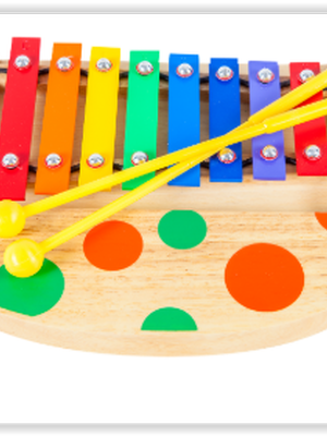 0943 ระนาดเห็ด ของเล่นเสริมพัฒนาการ ,ของเล่นเสริมทักษะ,ของเล่นเด็ก, สื่อการสอนอนุบาล