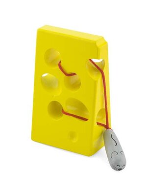 ชุดฝึกร้อยเชือกหนูกินชีสแสนอร่อย ของเล่นเสริมพัฒนาการ, ของเล่นเด็กอนุบาล, สื่อการสอนเด็กอนุบาล พร้อมส่ง