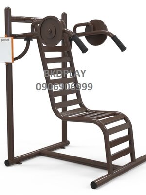 บริหารแขน-หัวไหล่-หน้าอก (แบบนั่งยกน้ำหนัก) เครื่องออกกำลังกาย, กลางแจ้ง, ลานกีฬา, อเนกประสงค์, สนามกีฬา