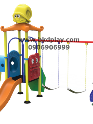 ชุดหอปลาหมึก+ปีนป่าย+ท่อลอด+ชิงช้าผสม เครื่องเล่นสนาม กลางแจ้ง เหล็ก, สไลเดอร์,ของเล่นของเล่น สั่งทำ 10-20 วัน ขนาด 280x750x250 ซม.
