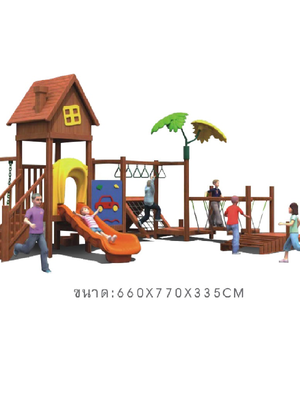 เครื่องเล่นสนาม,ของเล่นสนาม,สไลเดอร์เด็ก,ปีนป่าย,ของเล่นเด็ก บ้านไม้ชิงช้า สินค้าพร้อมส่ง คิดค่าส่งตามจริง สินค้าราคาโรงงาน