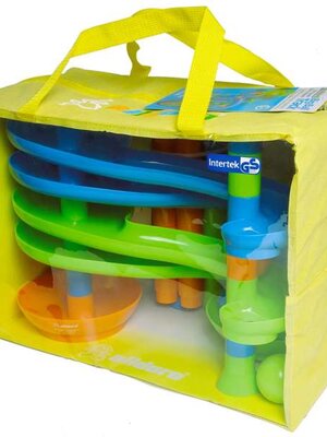 ชุดรางลูกบอลตึก 4 ชิ้น, ของเล่นเสริมพัฒนาการ ,ของเล่นเสริมทักษะ,ของเล่นเด็ก, สื่อการสอนอนุบาล ,พร้อมส่ง