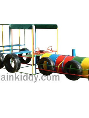 รถบรรทุกหน้ายาว, เครื่องเล่นสนามกลางแจ้ง , เครื่องเล่นสนามแบบเหล็ก,รถเหล็ก รถเด็กหัดขับ OutdoorPlayground, ผลิตในไทย ขนาด 120x320x150 ซม