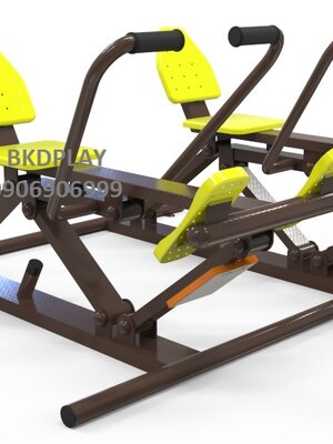 บริหารแขน-หน้าท้อง (แบบกรรเชียงคู่) เครื่องออกกำลังกาย, กลางแจ้ง, ลานกีฬา, อเนกประสงค์, สนามกีฬา