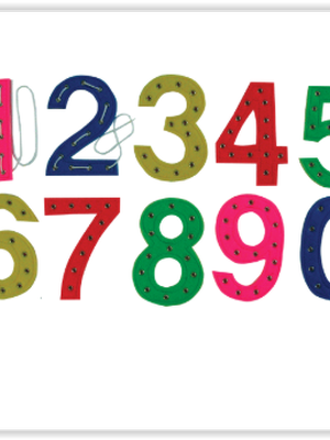 1357 ชุดร้อยเชือก 1-10 ของเล่นเสริมพัฒนาการ ,ของเล่นเสริมทักษะ,ของเล่นเด็ก, สื่อการสอนอนุบาล