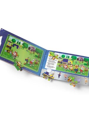 จิ๊กซอว์แม่เหล็ก 15 ชิ้น 2 ภาพ รุ่นรถบรรทุก , ของเล่นเสริมพัฒนาการเด็ก เสริมทักษะการเรียนรู้ สื่อการสอนอนุบาล พร้อมส่ง