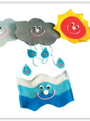 1323 หุ่นมือ ชุดฝนจ๋า (8ตัว) ของเล่นเสริมพัฒนาการ ,ของเล่นเสริมทักษะ,ของเล่นเด็ก, สื่อการสอนอนุบาล